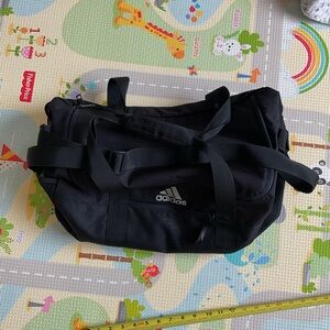 Adidas Duffle Bag Black Double Handle, Shoulder Strap,